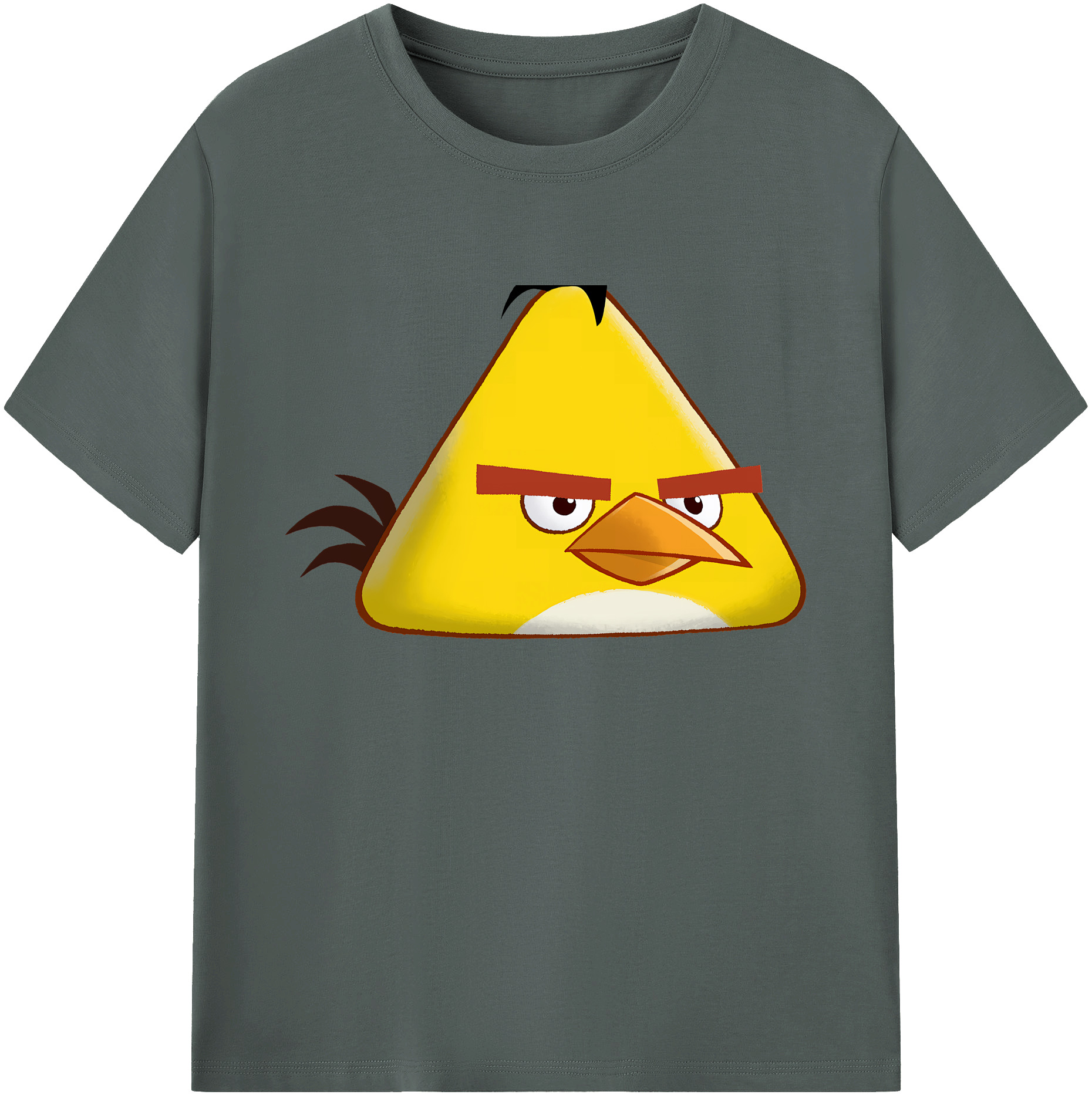 （画像用） Angry Birds アングリーバード 綿100％ メンズ半袖Tシャツ｜肌触りやわらか＆通気性